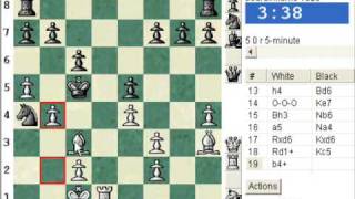 Chess World.net: Blitz #180 vs. boardinflame (1928) - Pirc: Ufimtsev-Pytel variation (B07)