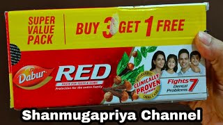 Dabur Red Toothpaste review in Tamil/Best Toothpaste