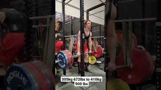 deadlift with resistance bands 305kg ~670lbs to 410kg ~900lbs