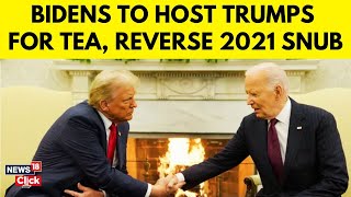 Biden's Olive Branch: Trumps to Attend White House Tea After 2021 Snub | Trump News Today | N18G