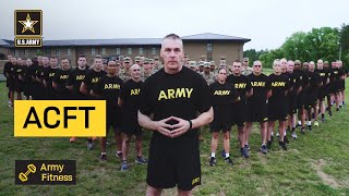 Army Reserve Soldiers Take the ACFT