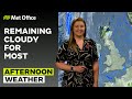 09/11/24 – Clear skies in the northwest – Afternoon Weather Forecast UK – Met Office Weather