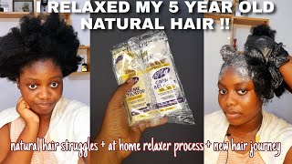 I RELAXED MY NATURAL HAIR AFTER 5 YEARS : do I regret it ?