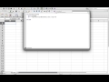Excel VBA macro tip: How to use InputBox