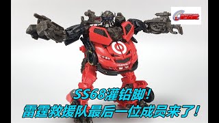 孩之宝。变形金刚。电影工作室。SS68。加强级：灌铅脚。Hasbro.Transformers.Studio Series.68.Deluxe Class:Leadfoot.