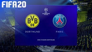 FIFA 20 - Borussia Dortmund vs. Paris Saint Germain @ Signal Iduna Park
