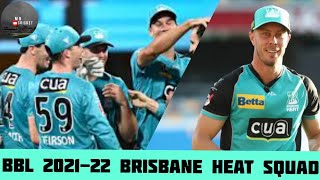 BBL 2021-22 | Brisbane Heat Squad 2021-22 |