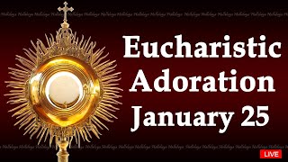 Powerful Eucharistic Adoration I Saturday January 25 2025 I 3 00 Pm