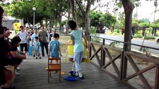 曉明幼兒園-母親節蓮池潭闖關活動8