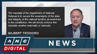 DND Sec. Teodoro vows to protect PH sovereignty amid secession threats | ANC