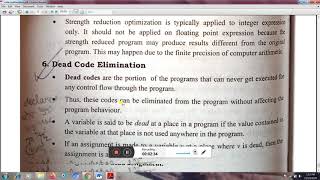 System Software ! Topic Code Optimization Part 1