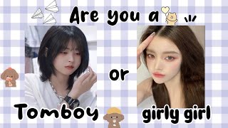 Are you a tomboy or girly girl? | find your aesthetic quiz