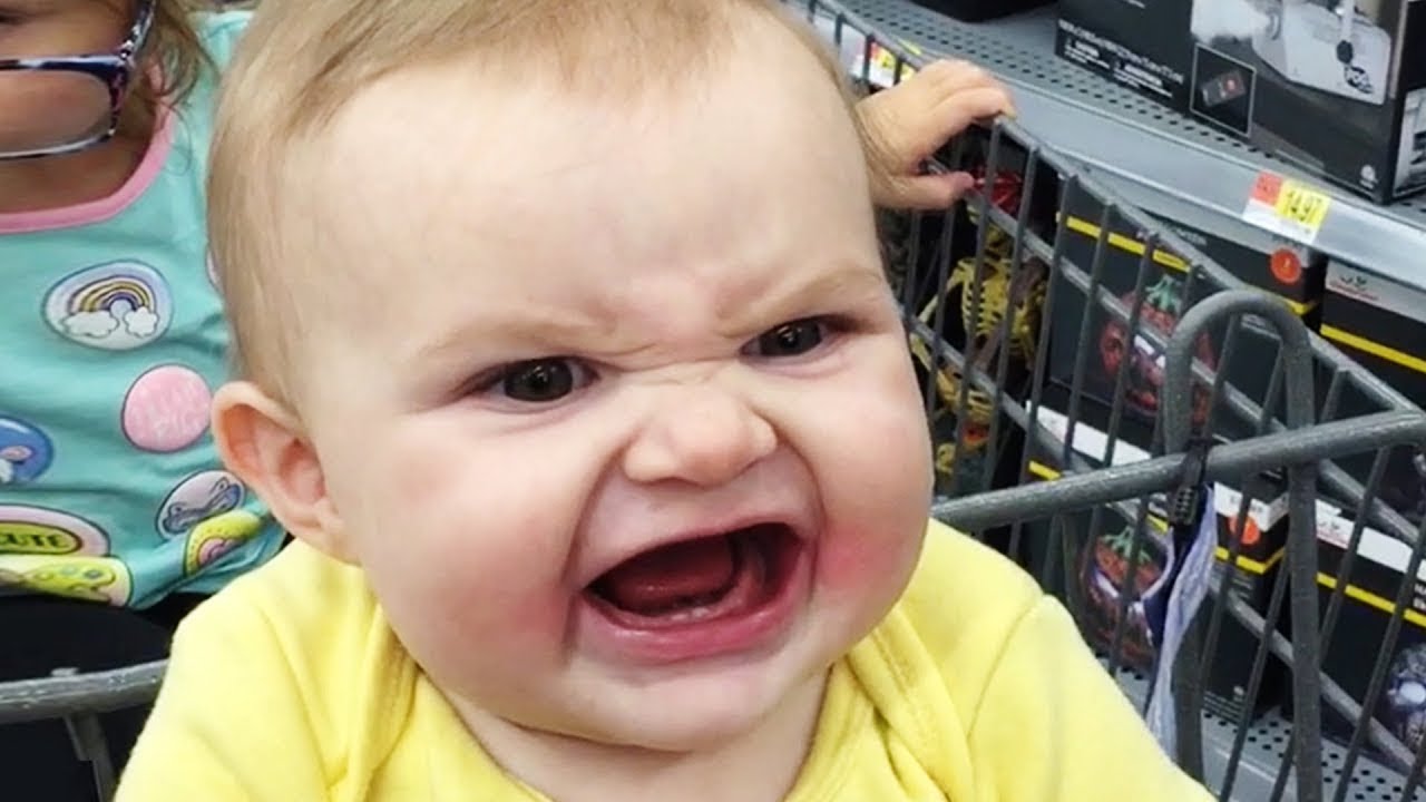 Funny Baby Reaction To Everything Youtube