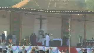 Devotees in Bangaldesh get ready for Pope's open-air mass