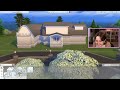 building a giant family house in the sims pt. 1 streamed 2 16 25