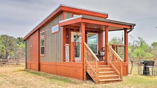 Absolutely Gorgeous Sunset Tiny House with Adorable Deck