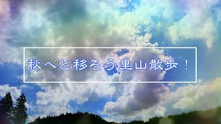 里山でおさんぽ・喜連川丘陵にて2022初秋！