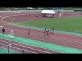 近江高校男子陸上競技部　県体　今荘１００ｍ（予選）2018.7.21