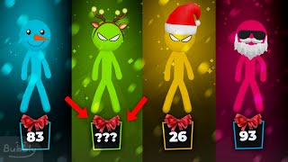 Stickman 🎅🎄 New Year MINIGAMES  - Stickman Party Gameplay