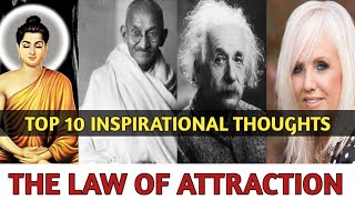 Top 10 Law Of Attraction Quotes / Best Law Of Attraction Quotes / RISHABH GAUTAM