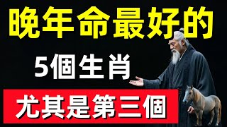 晚年命最好的5個生肖，尤其是第三個，子女孝順長命百歲！#修行思維 #修行 #福報 #禪 #道德經 #覺醒 #開悟 #禅修