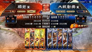 卑弥呼杜預文鴦司馬師 VS 武人の心得総武力32【三国志大戦】