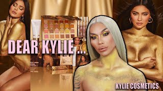 KYLIE JENNER 24K BIRTHDAY COLLECTION MAKEUP FIRST IMPRESSION - WAS IT WORTH IT? | Kimora Blac