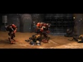 The cutscene if Glitch fails to protect Droid Town - Metal Arms Glitch in the System