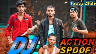 DJ Movie Best Spoof Ever: Best Action Scene Ever |ft. Allu Arjun Action |Crazy2life