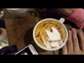 本日の暇カプチーノ、『江戸川乱歩＠文豪ストレイドッグス』。 ラテアート latteart