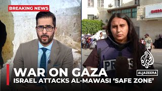 War on Gaza: At least 21 killed in Israeli attack on Gaza’s al-Mawasi ‘safe zone’