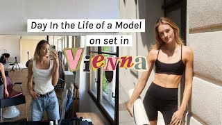 Day in the life of a Model | Come to set with me! | Vienna Vlog