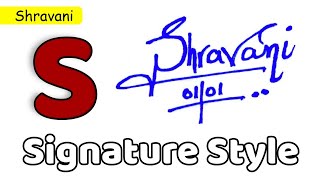 ✅ Shravani Name Signature Request done