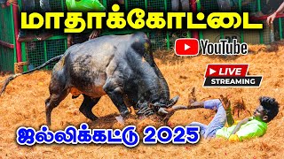 Madhakkottai jallikattu 2025 Live | மாதாக்கோட்டை ஜல்லிக்கட்டு 2025 | ViNo Videography Live