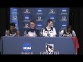 usj men s basketball ncaa tournament first round postgame press conference