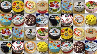 👩‍❤️‍👨Rakshabandhan Special Cake Design 2024/Rakhi Cake Design/Round Shape Cake Design/Cake Design