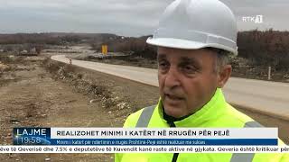 Minimi i katërt për ndërtimin e rrugës Prishtinë-Pejë është realizuar me sukses