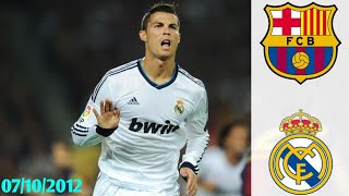 Barcelona vs Real Madrid 07/10/2012 ● La Liga 2012/2013 (M7)