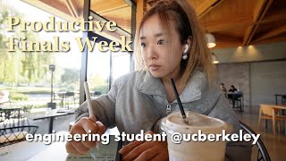 Productive Last Finals Week @ UC Berkeley | ♡📃💭  study vlog, What I Eat While Studying