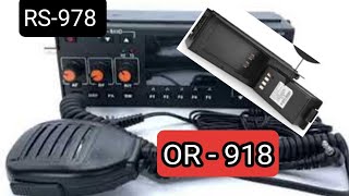 RS-918 QRP,SDR TRANSCEIVER or RS-978 ??