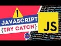 JavaScript Try Catch & Error Handling ES6 Tutorial (2020)