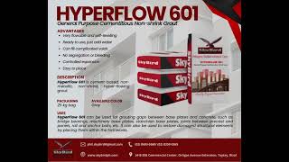 HYPERFLOW 601 - General Purpose Cementitious Non-shrink Grout - Philippine Skybird Product