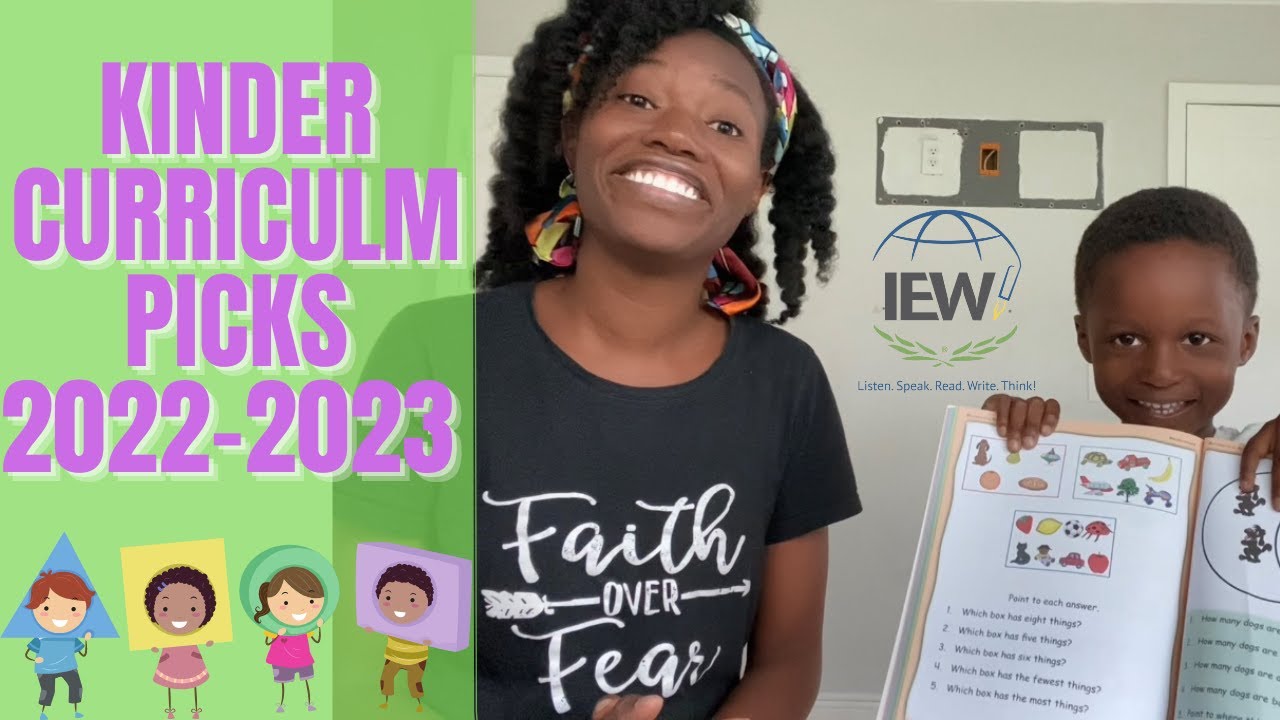 Homeschool Curriculum Picks 2022-2023 || KINDERGARTEN CURRICULUM ...