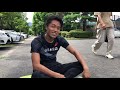 陸上 遠藤の試合 100m に密着！朝ご飯からアップ内容、試合動画全て見せます！！