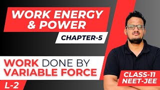 Work Energy and Power class11 || Work Done by Variable Force #workenergyandpower #ezylar