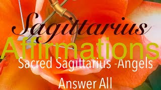 🕊️AFFIRMATIONS  ✨Attracting Positive Vibes ✨Sagittarius ♐️ January New Year Good feeling start 🕊️