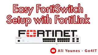 Connecting a FortiSwitch to my FortiGate Using FortiLink