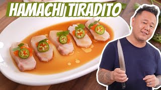 CUT AND COOK with Chef Jet Tila: Yanagiba x Hamachi Tiradito