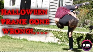 Halloween Scare Prank Goes WRONG! KIIS1065, Kyle & Jackie O