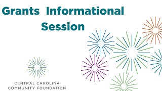 Grants Informational Session